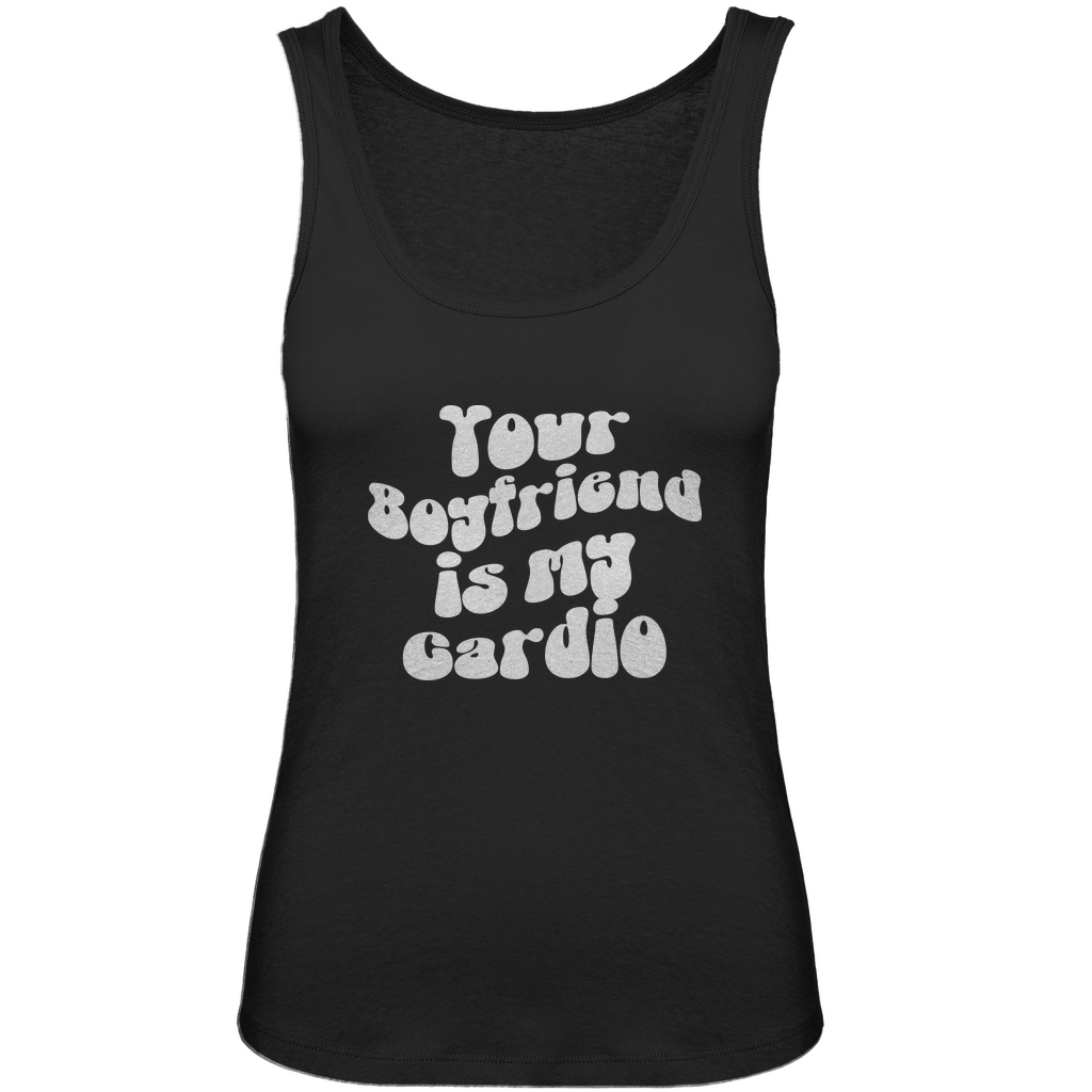 Damen Premium Organic Tank Top Your Boyfriend ist my Cardio-Swolemates