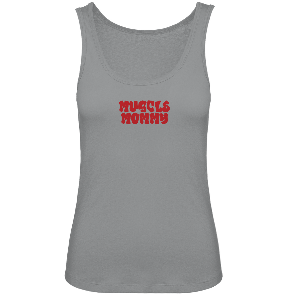 Damen Premium Organic Tank Top muscle mommy red-Swolemates