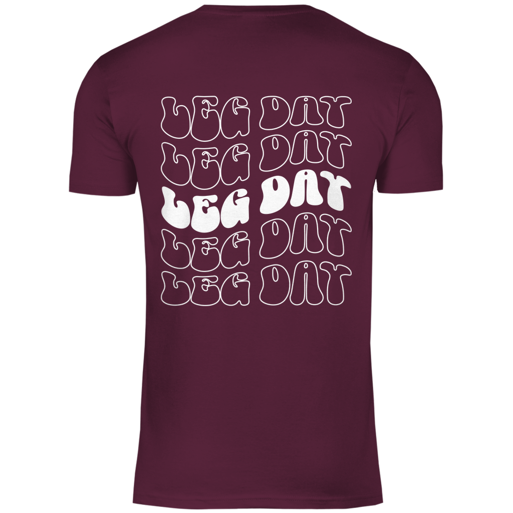 Herren T-Shirt Leg Day-Swolemates