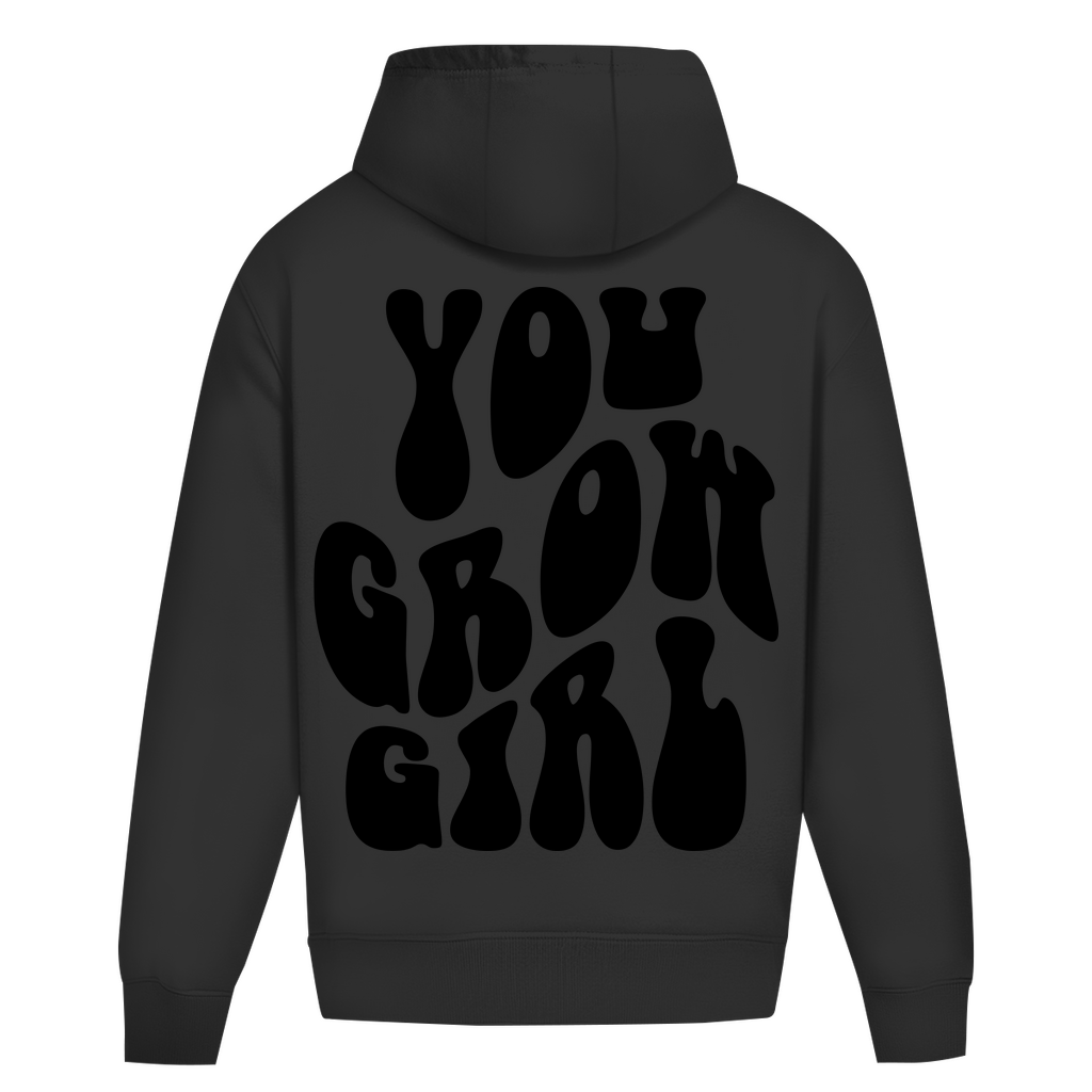 Oversize Hoodie Ohne Kordel You Grow Girl