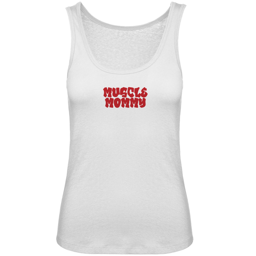 Damen Premium Organic Tank Top muscle mommy red-Swolemates