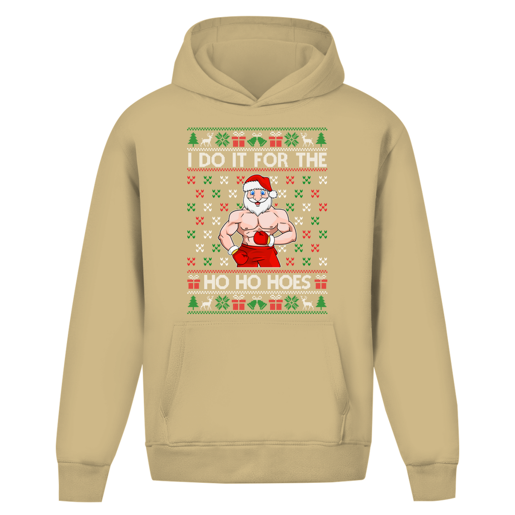Oversize Hoodie Ohne Kordel Do it for the Ho Ho Hoes