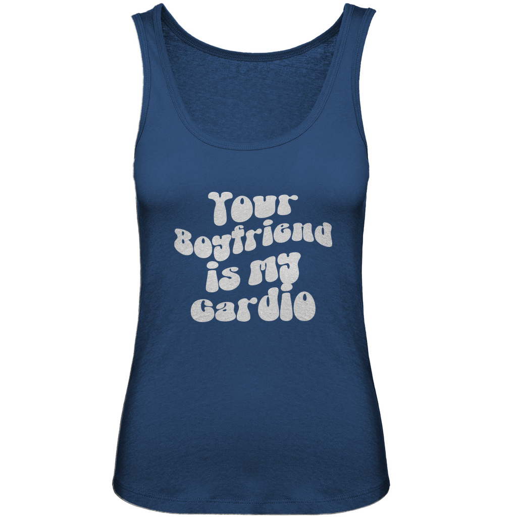 Damen Premium Organic Tank Top Your Boyfriend ist my Cardio-Swolemates