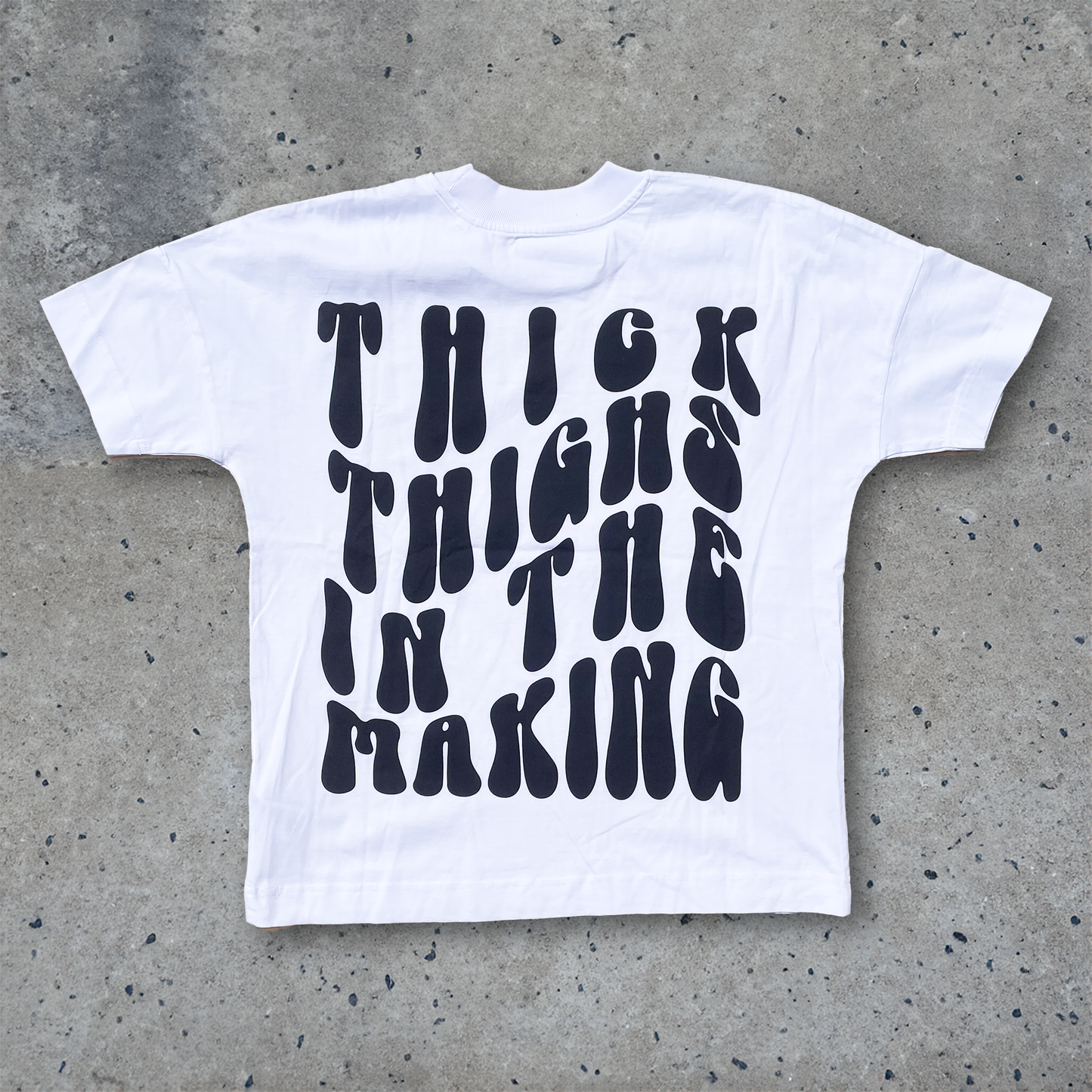 Thick Thighs In The Making Oversize Pump Cover Shirt OUTLET-Swolemates
