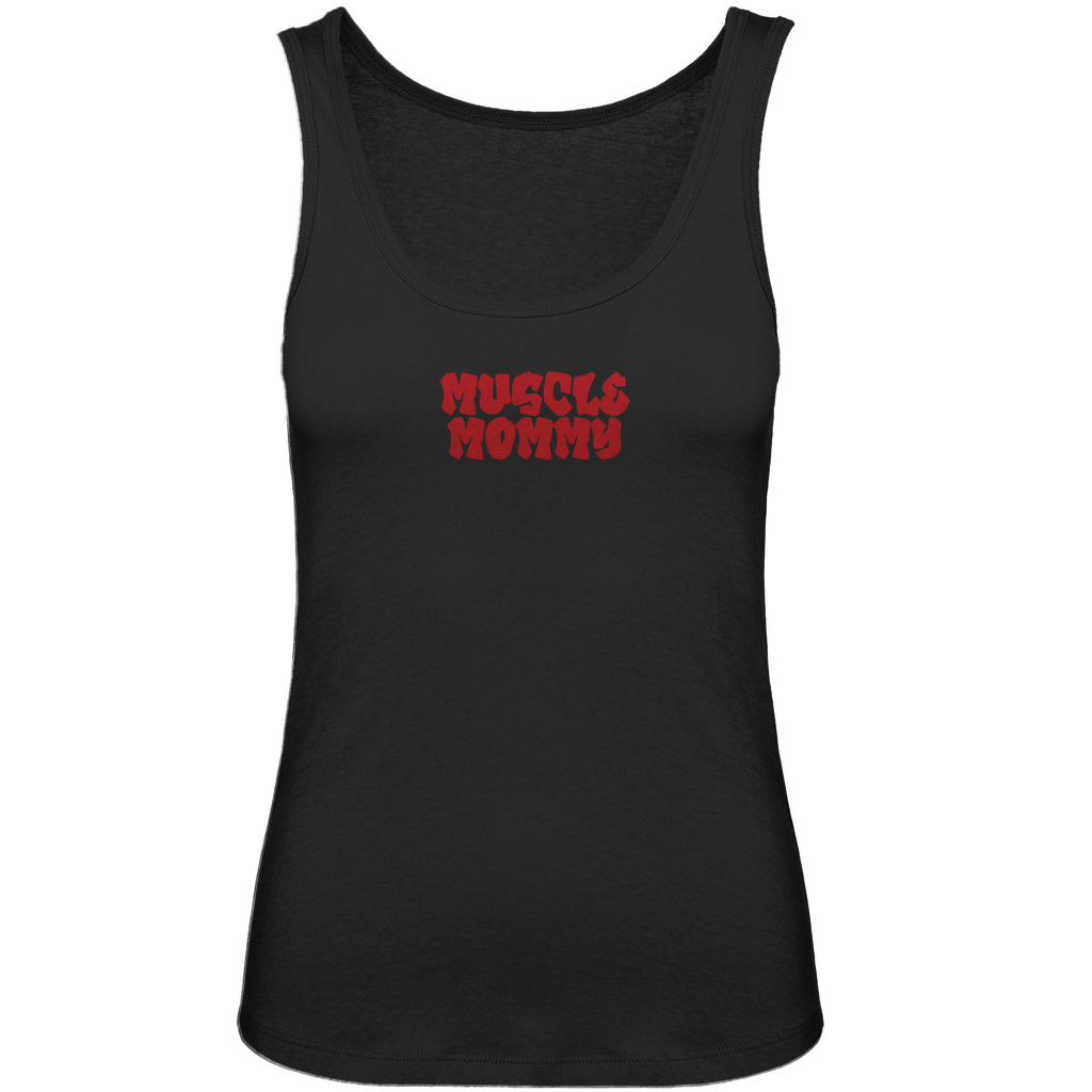 Damen Premium Organic Tank Top muscle mommy red-Swolemates