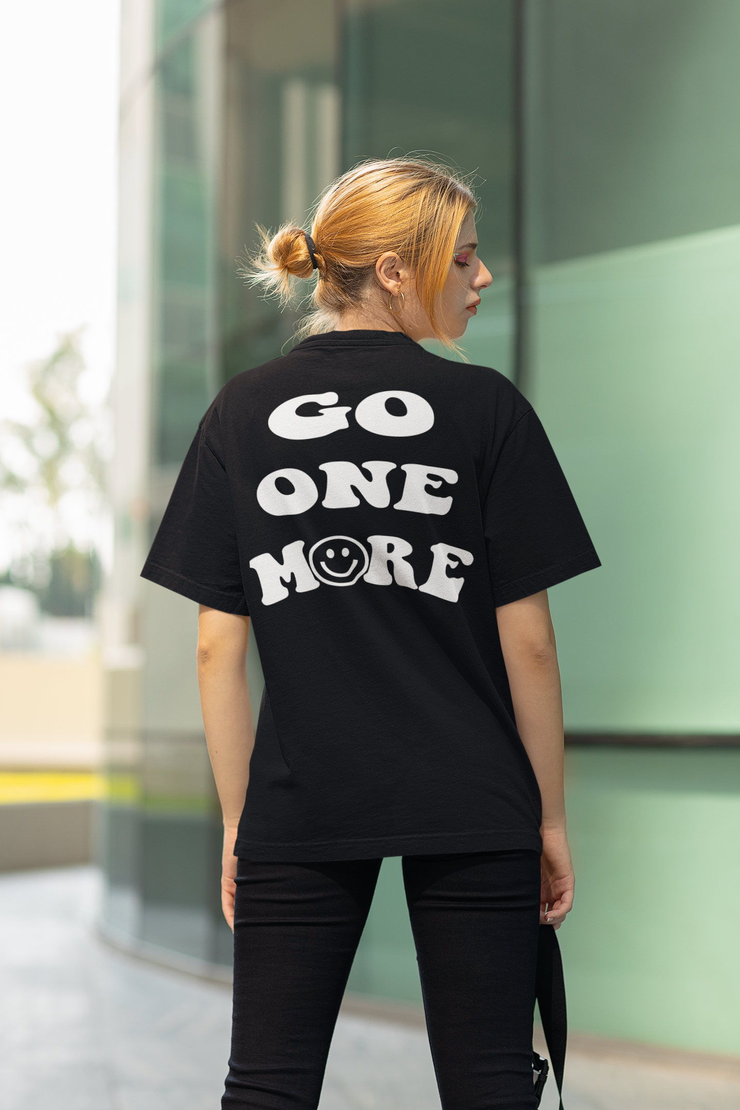 Go One More Premium Oversize Pump Cover-T-Shirt-Swolemates