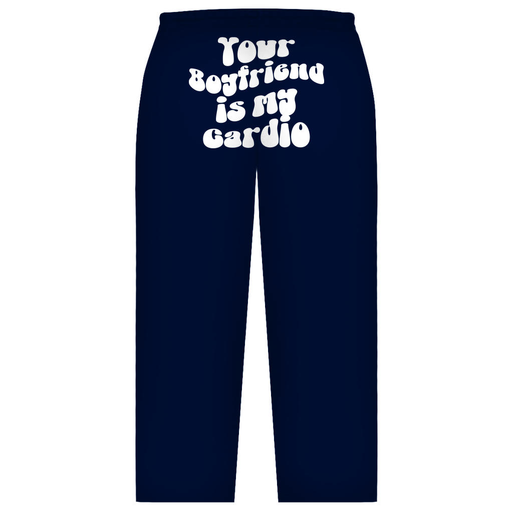 Oversize Sweatpants Your Boyfriend ist my Cardio-Swolemates