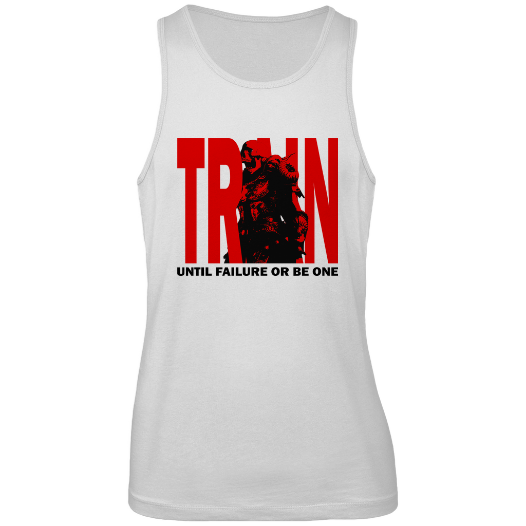 Herren Premium Tank Top Train Until Failure or be one