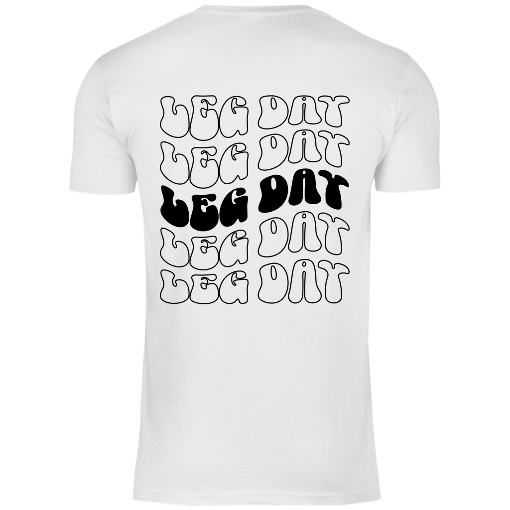 Herren T-Shirt Leg Day-Swolemates