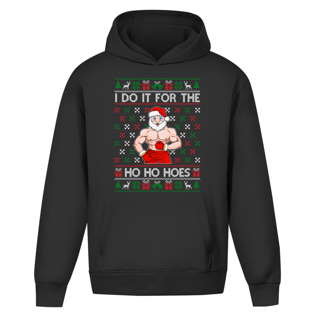 Oversize Hoodie Ohne Kordel Do it for the Ho Ho Hoes