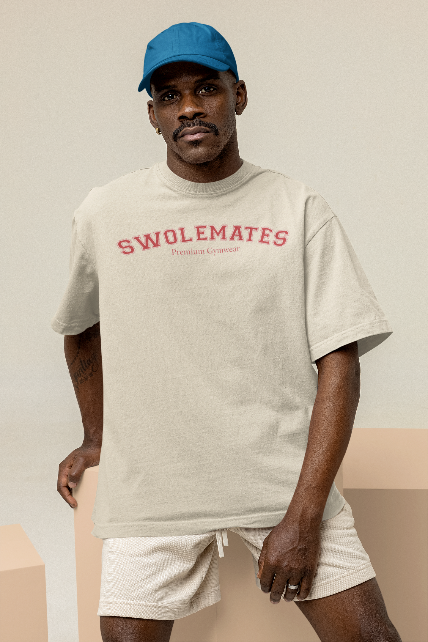 Swolemates Lifting Academy Premium Oversize Pump Cover-T-Shirt-Swolemates