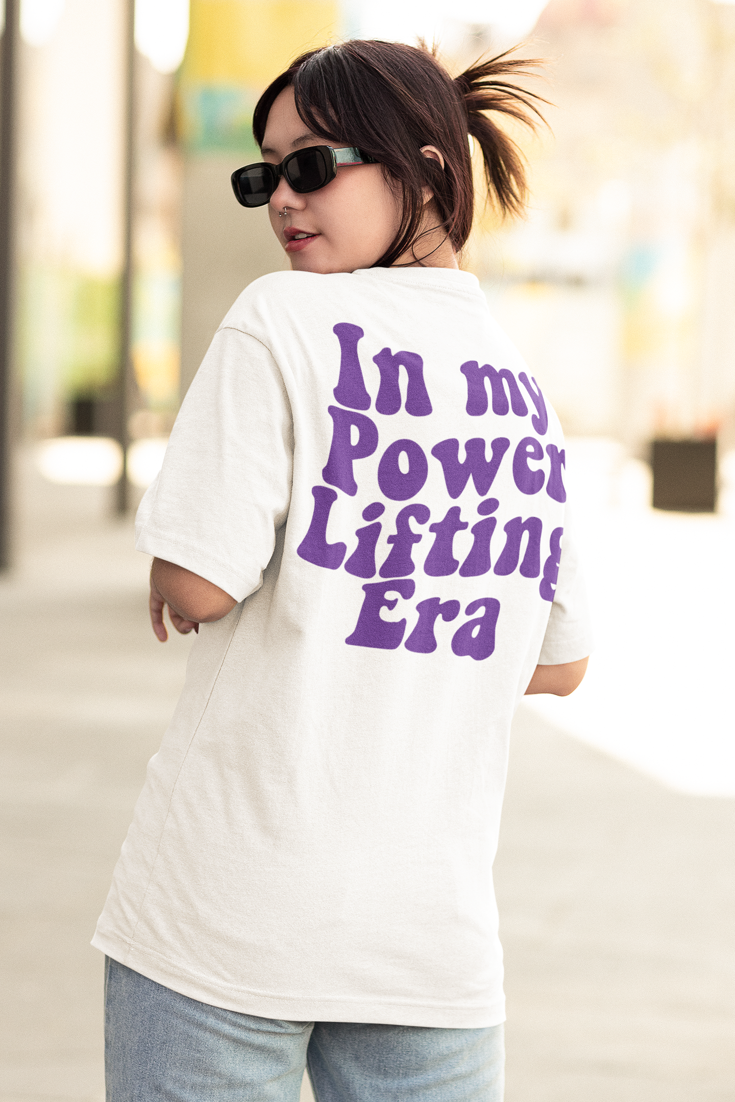 Power Lifting Era Premium Oversize Pump Cover-T-Shirt-Swolemates