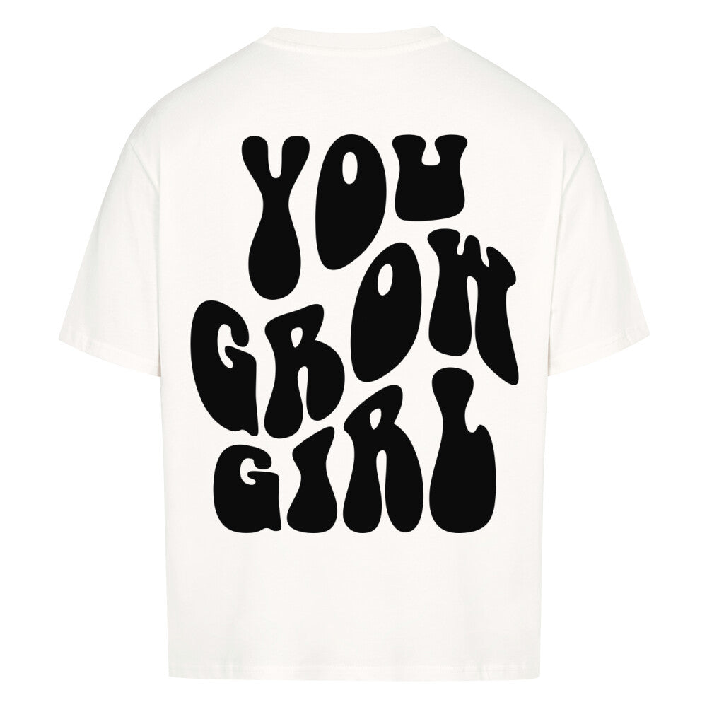 You Grow Girl Premium Oversize Pump Cover-T-Shirt-Swolemates