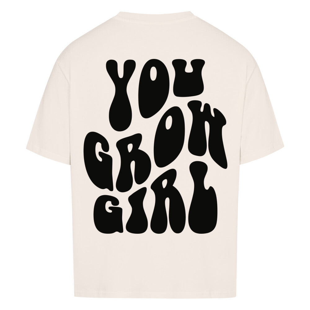 You Grow Girl Premium Oversize Pump Cover-T-Shirt-Swolemates