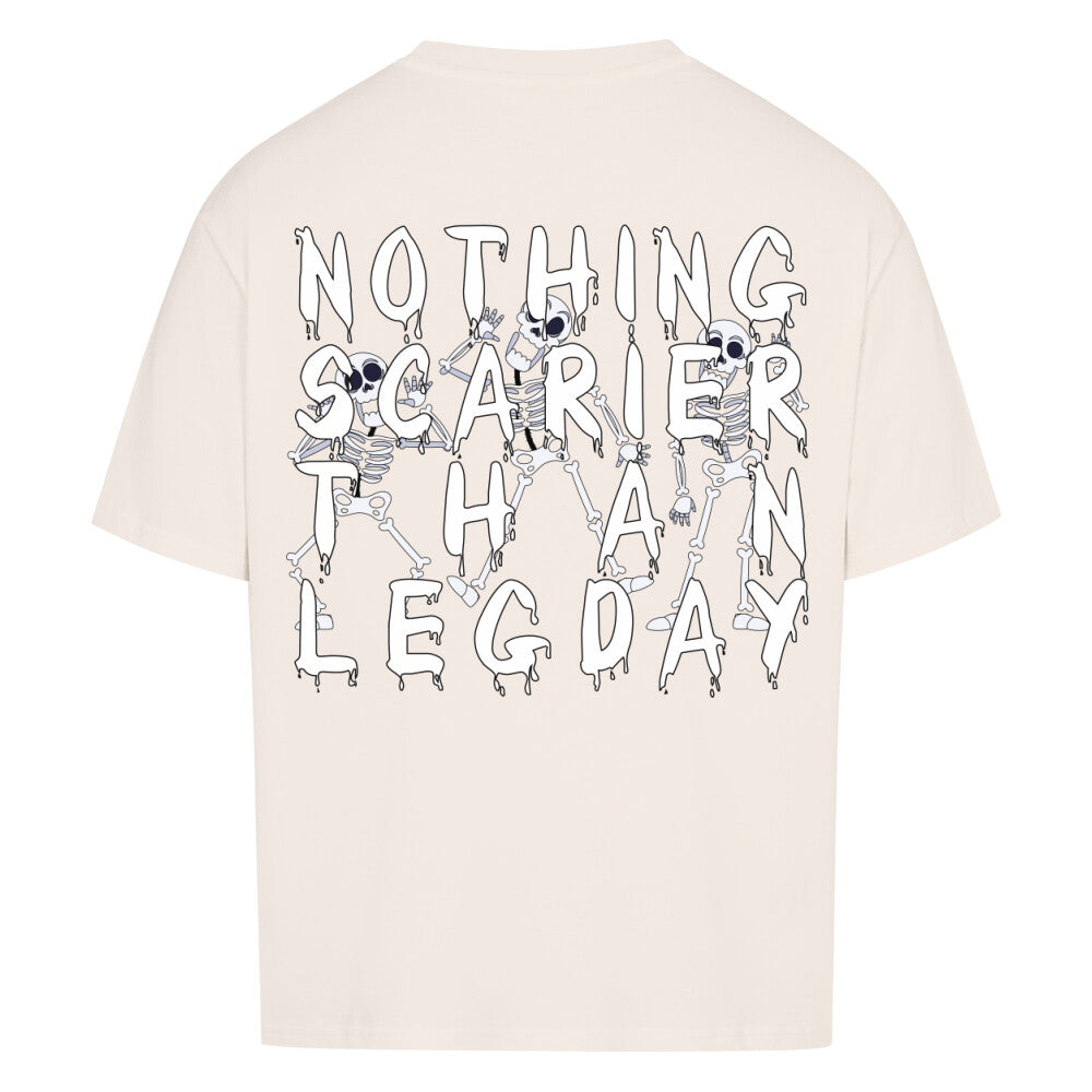 Scary Legday Skeletons Premium Oversize Pump Cover-T-Shirt-Swolemates