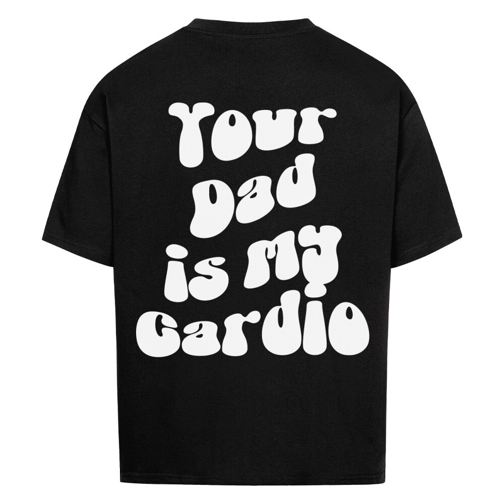 Your Dad Cardio Premium Oversize Pump Cover-T-Shirt-Swolemates