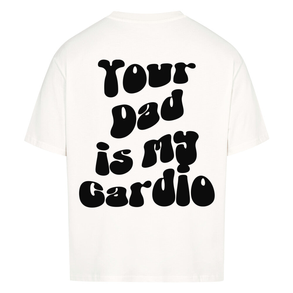 Your Dad Cardio Premium Oversize Pump Cover-T-Shirt-Swolemates