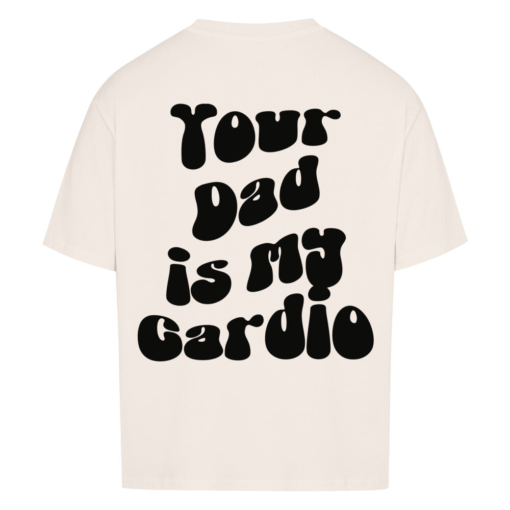 Your Dad Cardio Premium Oversize Pump Cover-T-Shirt-Swolemates