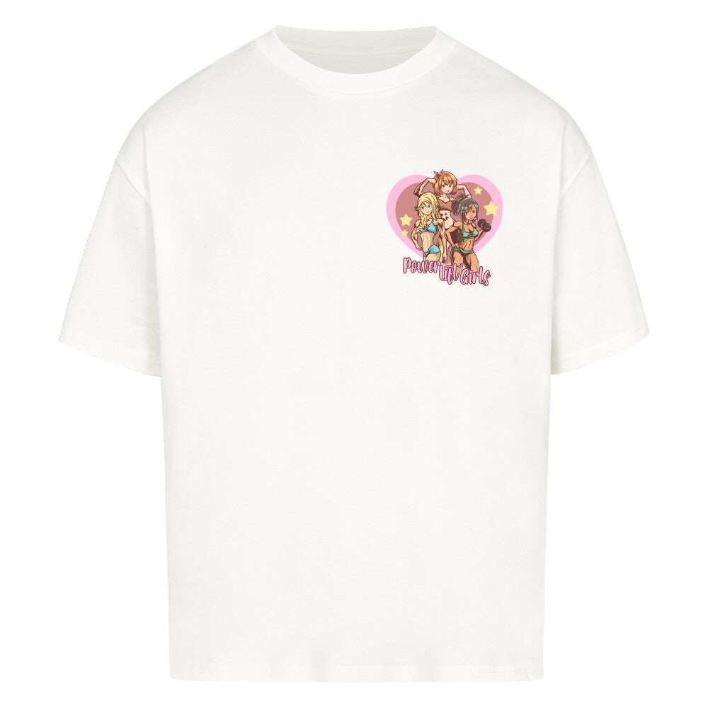 Power Lift Girls Anime Premium Oversize Pump Cover-T-Shirt-Swolemates