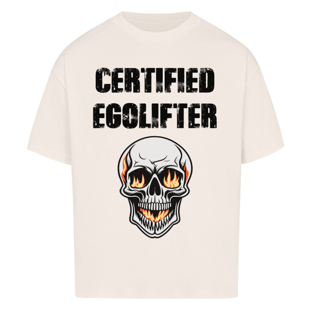 Certified Egolifter Premium Oversize Pump Cover-T-Shirt-Swolemates