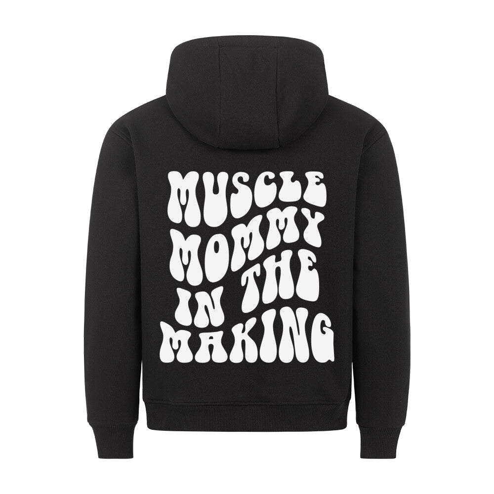 Muscle Mommy in the Making Regular Fit Hoodie-Hoodie-Swolemates