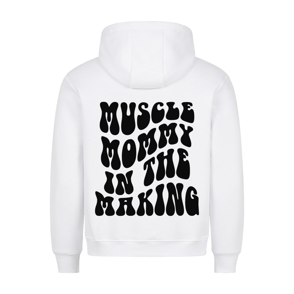 Muscle Mommy in the Making Regular Fit Hoodie-Hoodie-Swolemates