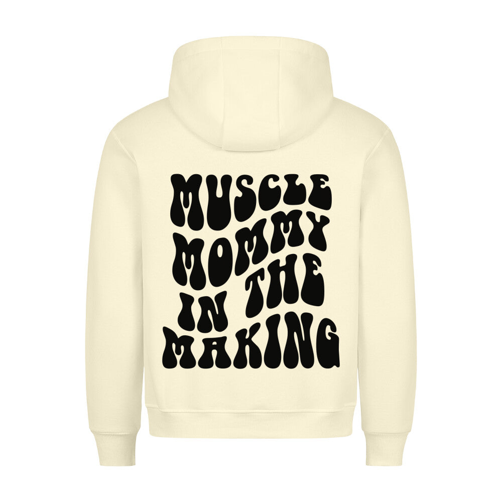 Muscle Mommy in the Making Regular Fit Hoodie-Hoodie-Swolemates