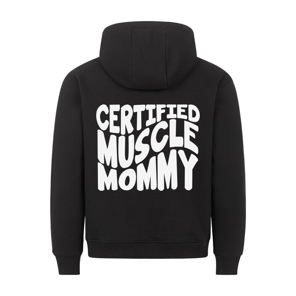 Certified Muscle Mommy Regular Fit Hoodie-Hoodie-Swolemates
