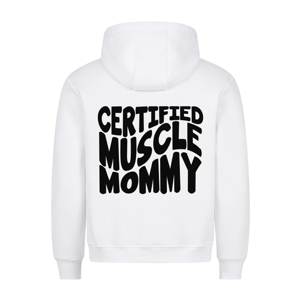 Certified Muscle Mommy Regular Fit Hoodie-Hoodie-Swolemates