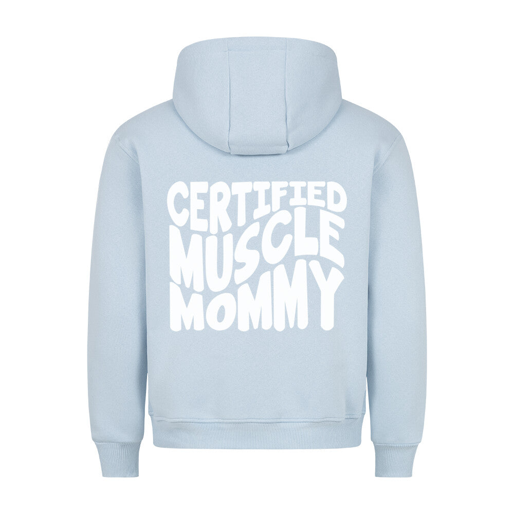 Certified Muscle Mommy Regular Fit Hoodie-Hoodie-Swolemates