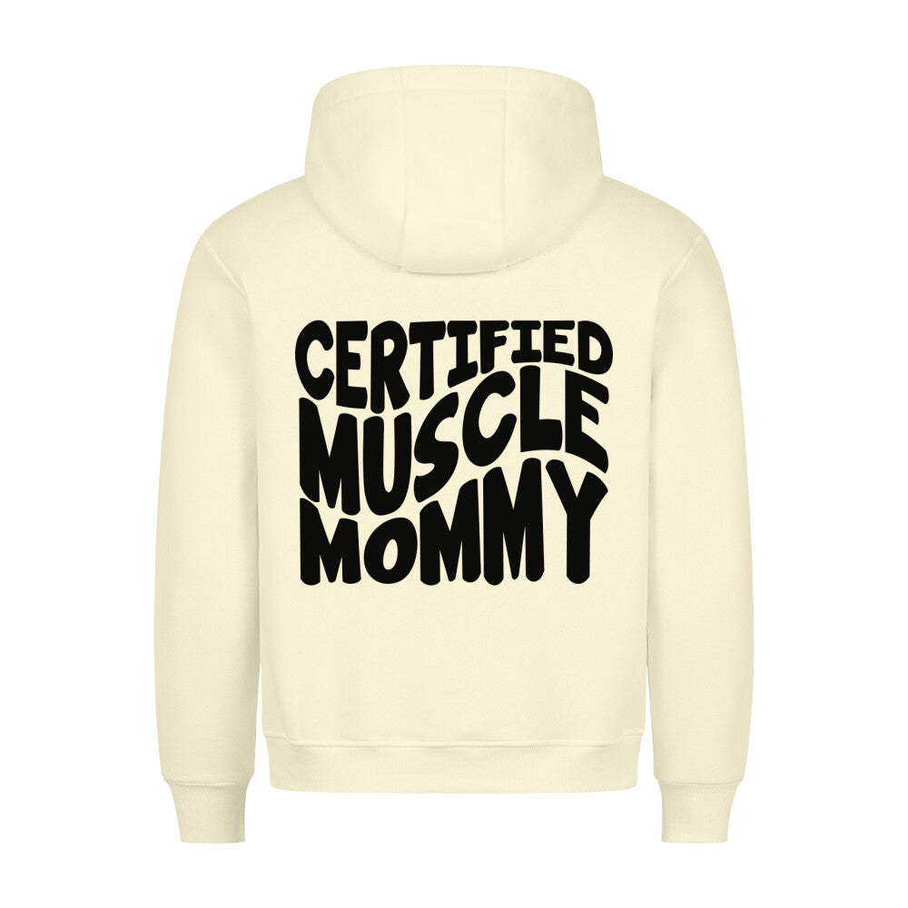 Certified Muscle Mommy Regular Fit Hoodie-Hoodie-Swolemates