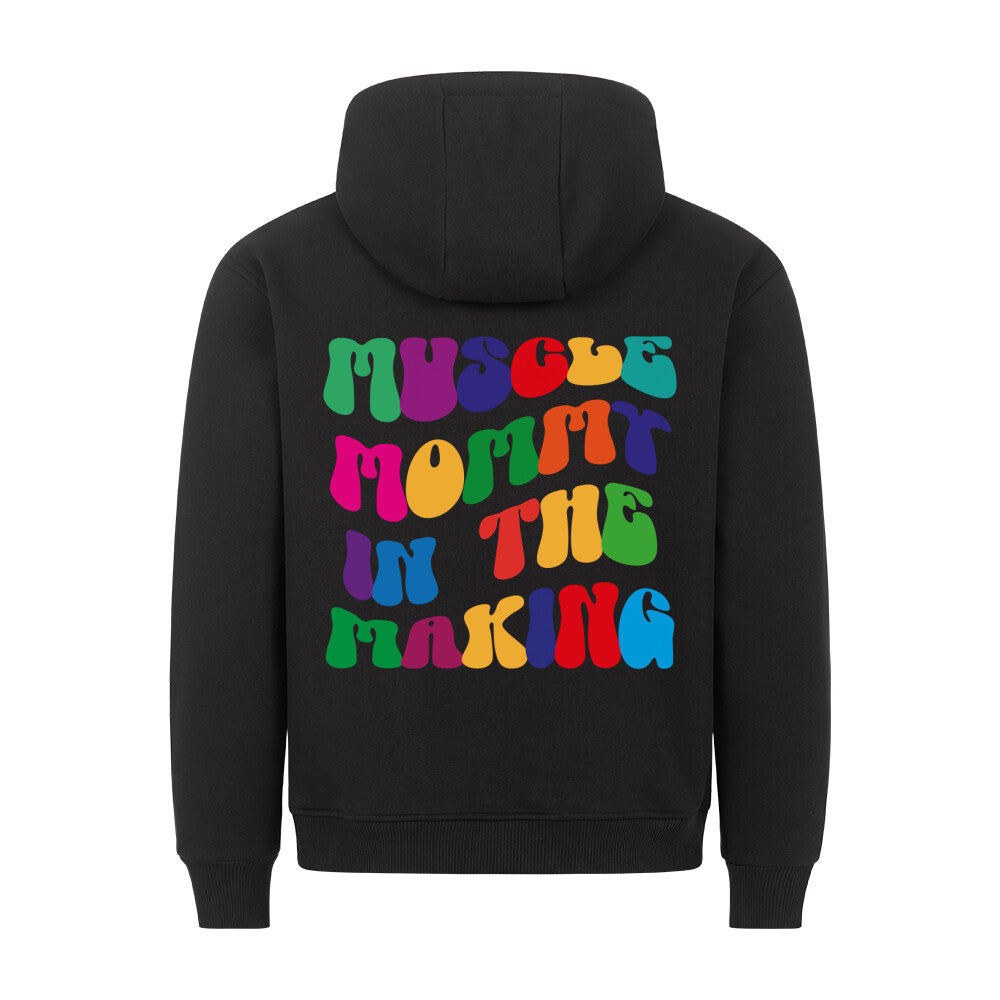 Muscle Mommy in the Making CLR Regular Fit Hoodie-Hoodie-Swolemates