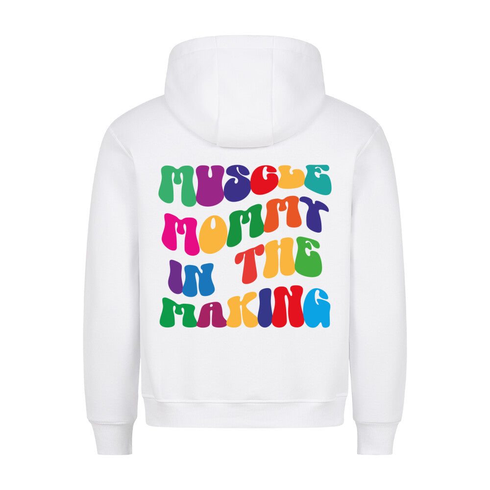 Muscle Mommy in the Making CLR Regular Fit Hoodie-Hoodie-Swolemates