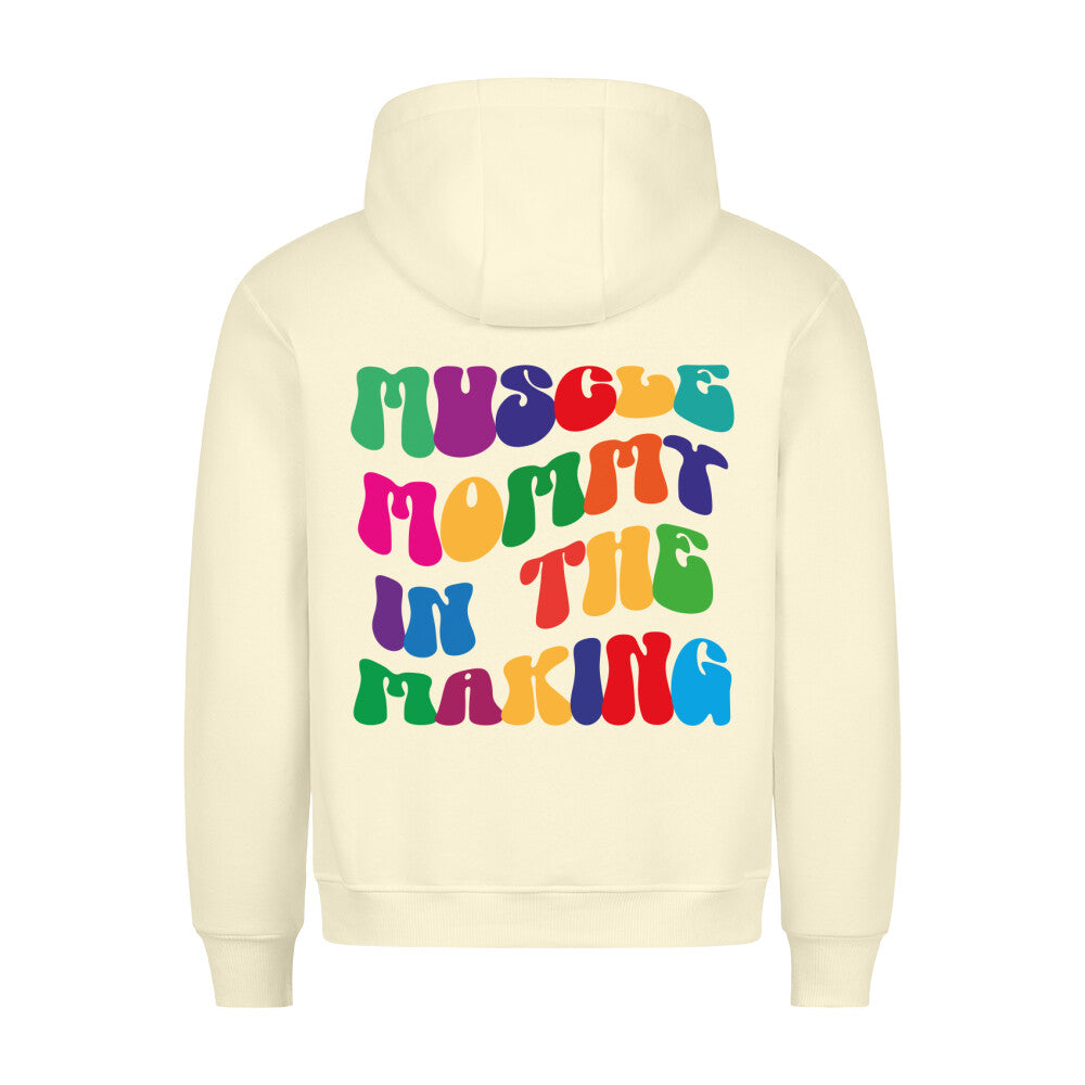 Muscle Mommy in the Making CLR Regular Fit Hoodie-Hoodie-Swolemates