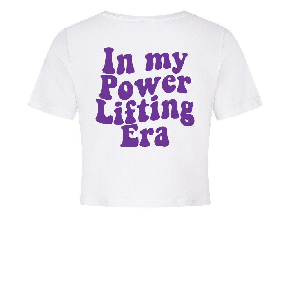 Power Lifting Era Crop Top-T-Shirt-Swolemates