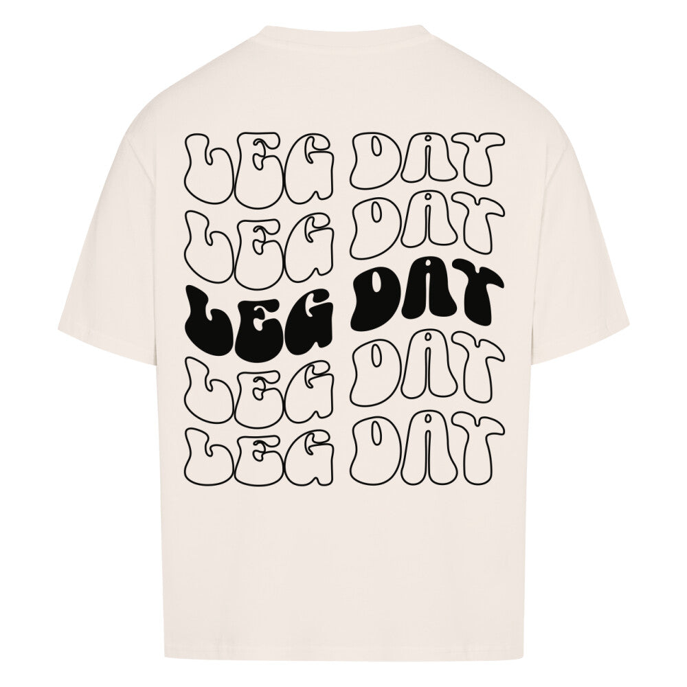 Leg Day Premium Oversize Pump Cover-T-Shirt-Swolemates