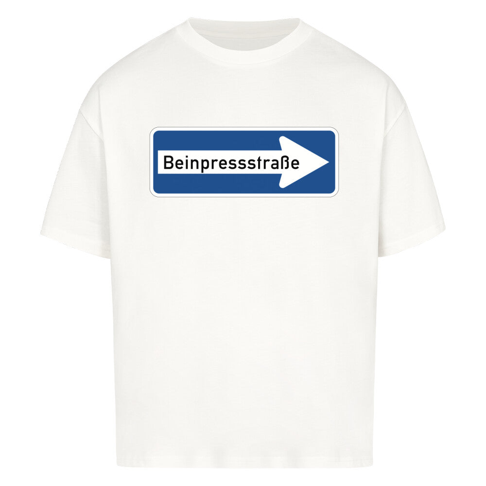 Beinpressstraße Premium Oversize Pump Cover-T-Shirt-Swolemates