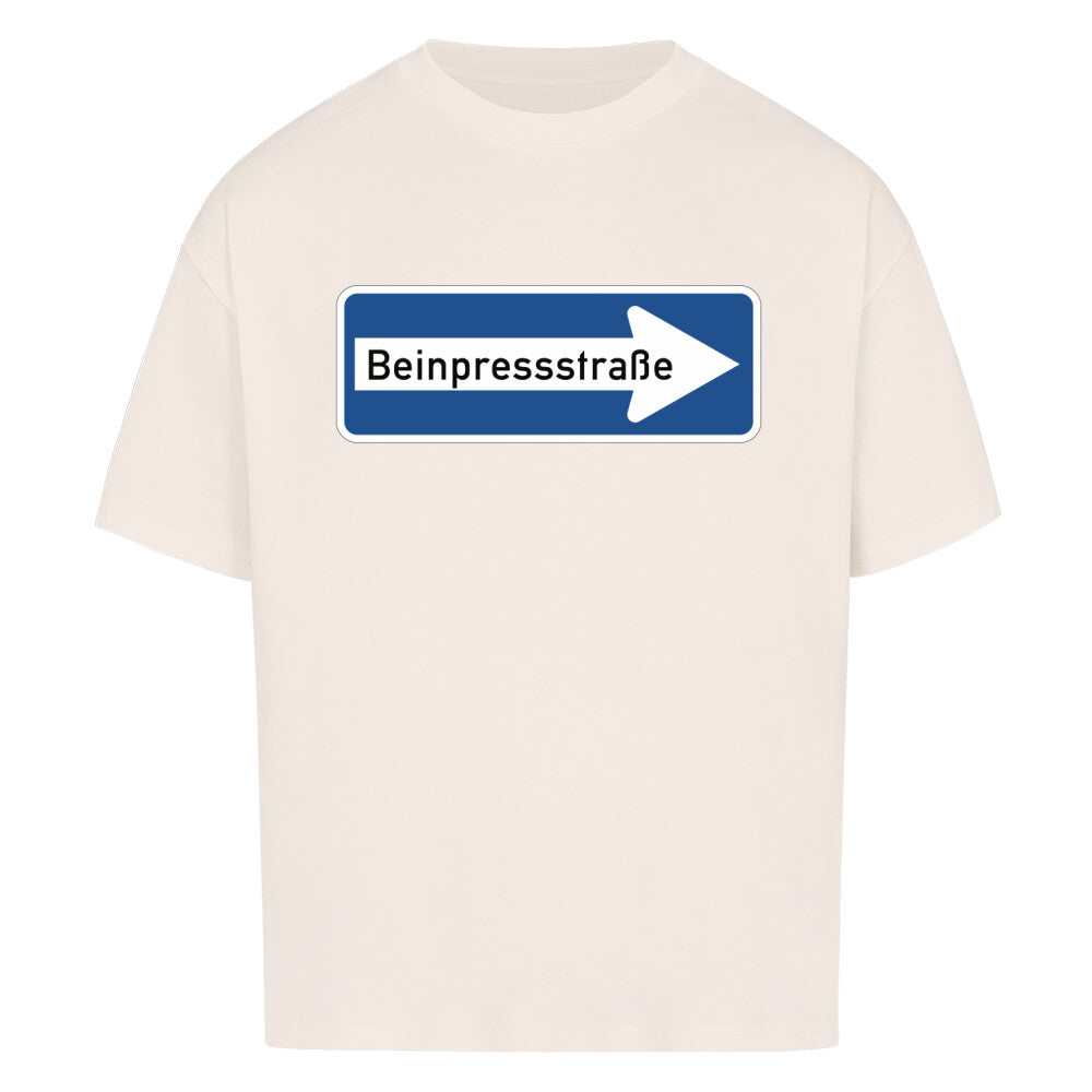 Beinpressstraße Premium Oversize Pump Cover-T-Shirt-Swolemates