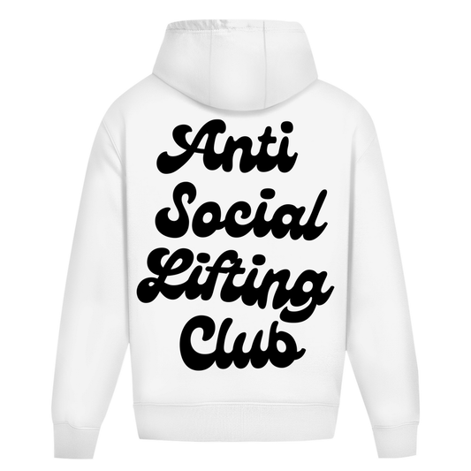 Oversize Hoodie Ohne Kordel Anti Social Lifting Club-Swolemates