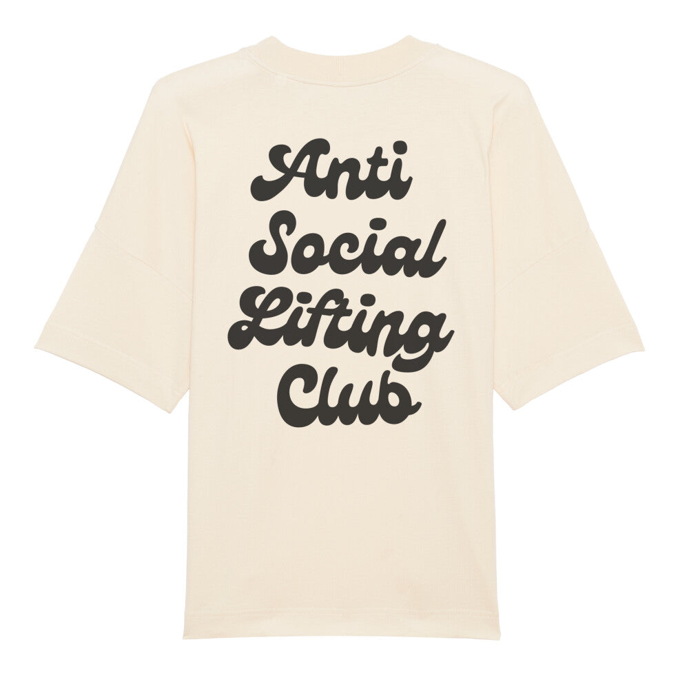 Anti Social Lifting Club Oversize Pump Cover Shirt-T-Shirt-Swolemates