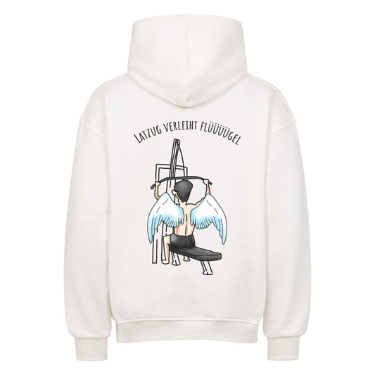 Latzug Verleiht Flügel Premium Oversized Hoodie-Hoodie-Swolemates