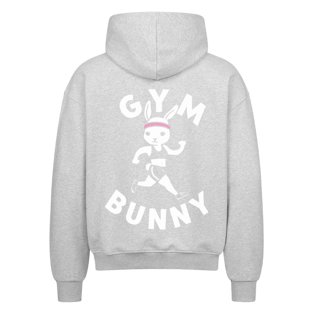 Gym Bunny Premium Oversized Zipper Hoodie-Hoodie-Swolemates