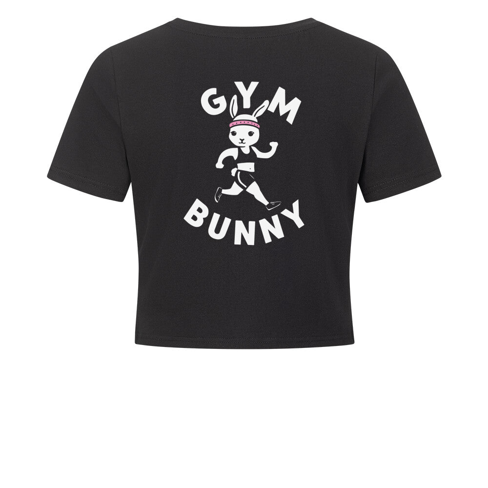 Gym Bunny Crop Top-T-Shirt-Swolemates