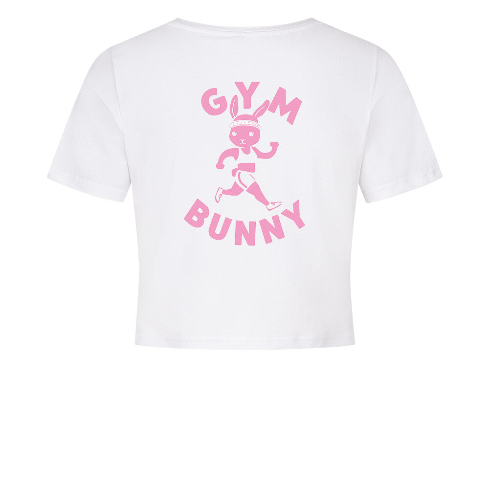 Gym Bunny Crop Top-T-Shirt-Swolemates