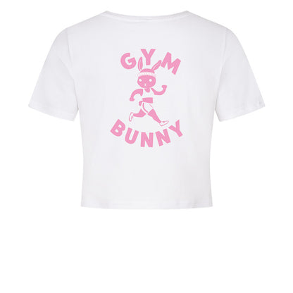 Gym Bunny Crop Top-T-Shirt-Swolemates