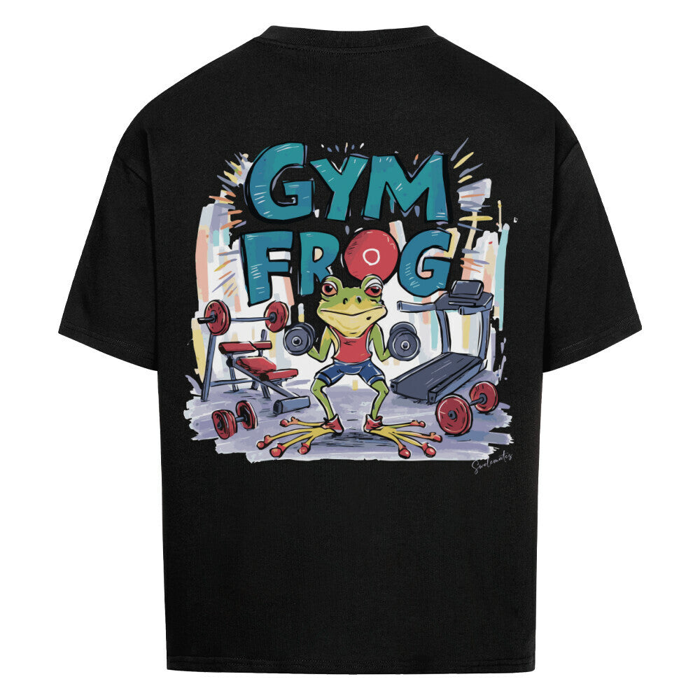 Gym Frog Premium Oversize Pump Cover Shirt-T-Shirt-Swolemates