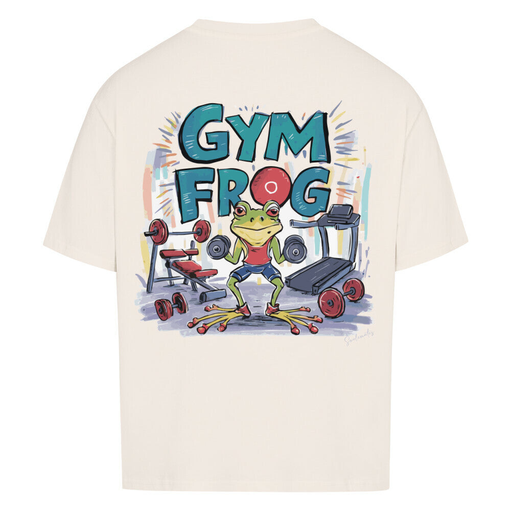 Gym Frog Premium Oversize Pump Cover Shirt-T-Shirt-Swolemates