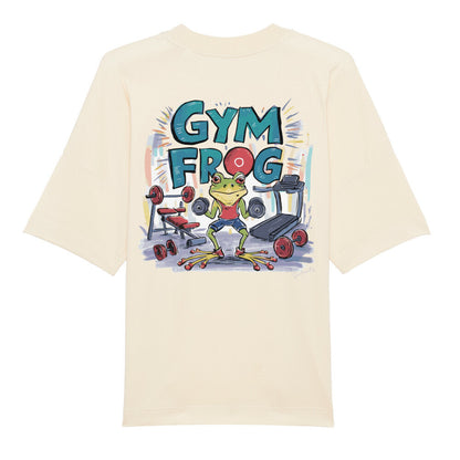 Gym Frog Oversize Pump Cover Shirt-T-Shirt-Swolemates