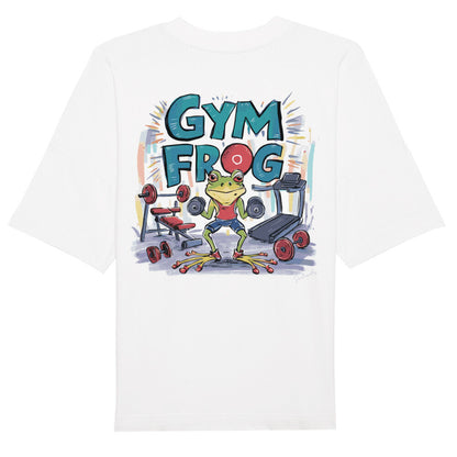 Gym Frog Oversize Pump Cover Shirt-T-Shirt-Swolemates