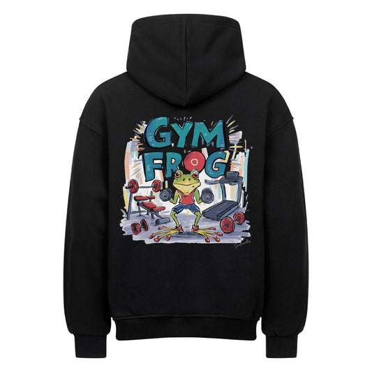 Gym Frog Premium Oversized Pump Cover Hoodie-Hoodie-Swolemates